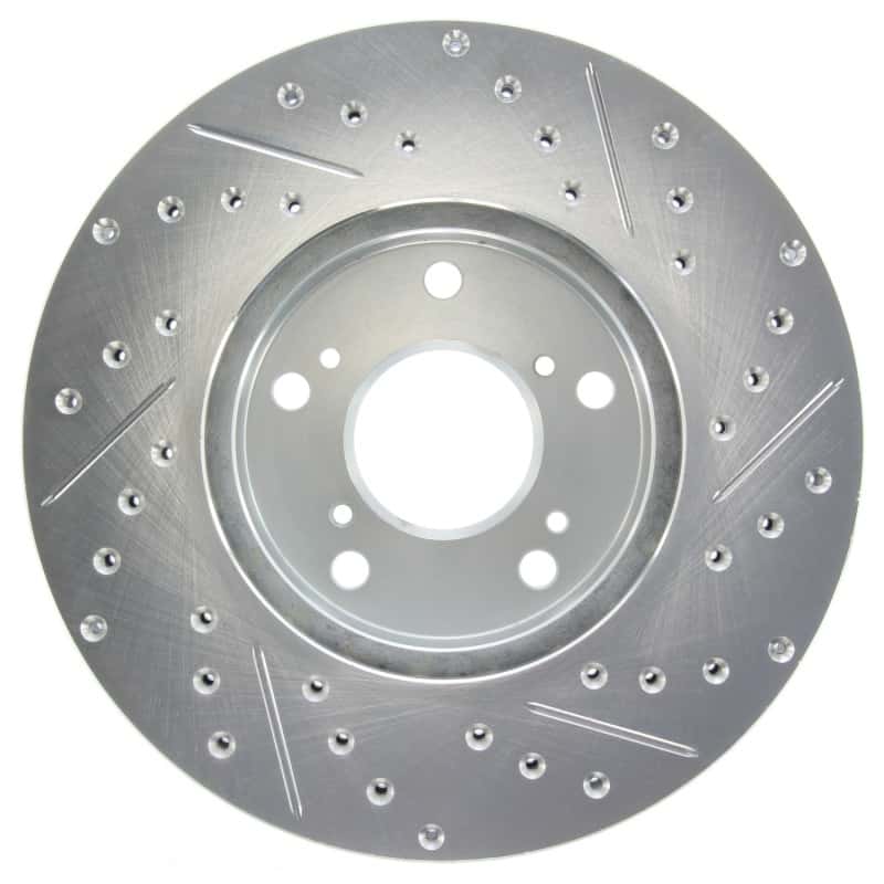 Stoptech — StopTech Select Sport 06-08 Honda Civic GX / 98-02 Accord V7 Slotted and Drilled Right Front Rotor
Drill/Slotted Rotor
Disc Brake Rotor - view 2