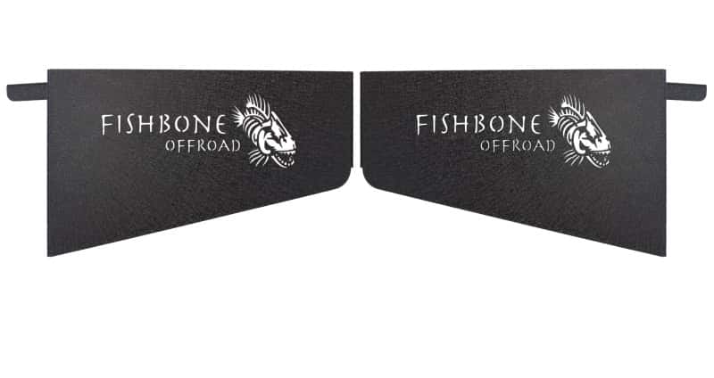 Fishbone Offroad — Fishbone Offroad 2018+ Jeep Wrangler JL 2 Door Wheel Well Storage Bins - view 1
