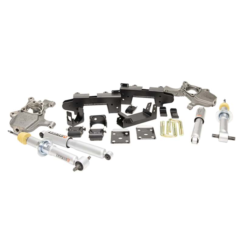 Belltech — Belltech LOWERING KIT 2019 Chevrolet Silverado / GMC Sierra 1500 2WD All Cab - 2-4in Fr / 6in R
LOWERING KIT - view 1