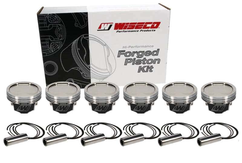 Wiseco — Wiseco Nissan VQ37 86.50 mm Bore 30.43 mm CH -15.50 CC Piston Set
Piston Set - view 1