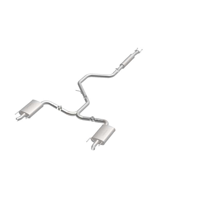 Magnaflow — MagnaFlow Cat-Back SS 2.25/2.5in Dual Split Rear Exit Polished 3in Tip 2015 Chev Impala 3.6L V6
Cat-Back - view 24