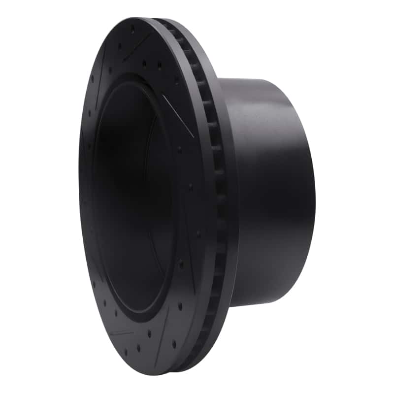 R1 Concepts — R1 01-10 Chevrolet Express 3500 Rear Right Drilled & Slotted Black Brake Rotor
R1 Brake Rotor Drill - view 4