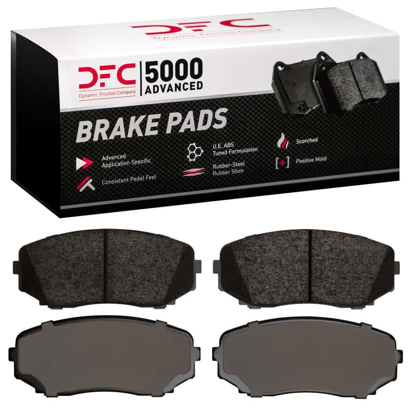 DFC — DFC 07-15 Ford Edge Front 5000 Advanced Ceramic Brake Pads
DFC Brake Pad Set - view 1