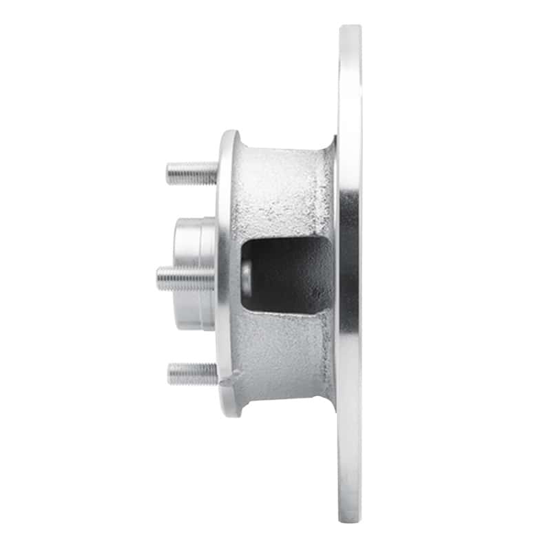 R1 Concepts — R1 1978-1987 Chevrolet CHEVETTE Front Left Drilled & Slotted Silver Brake Rotor
R1 Brake Rotor Drill - view 3
