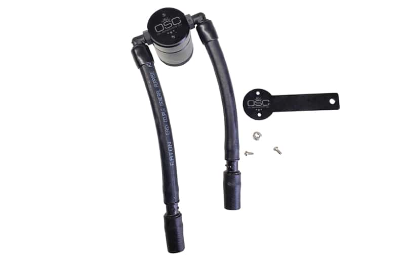 J&L — J&L 13-19 Ford Fusion 1.5L EcoBoost Oil Separator 3.0 Passenger Side - Black Anodized
Oil Separator - view 1