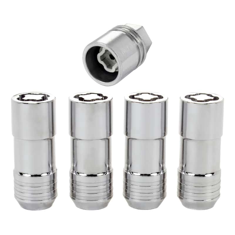 McGard — McGard Wheel Lock Nut Set - 4pk. (Cone Seat) M14X2.0 / 13/16 Hex / 2.25in. Length - Chrome - view 4