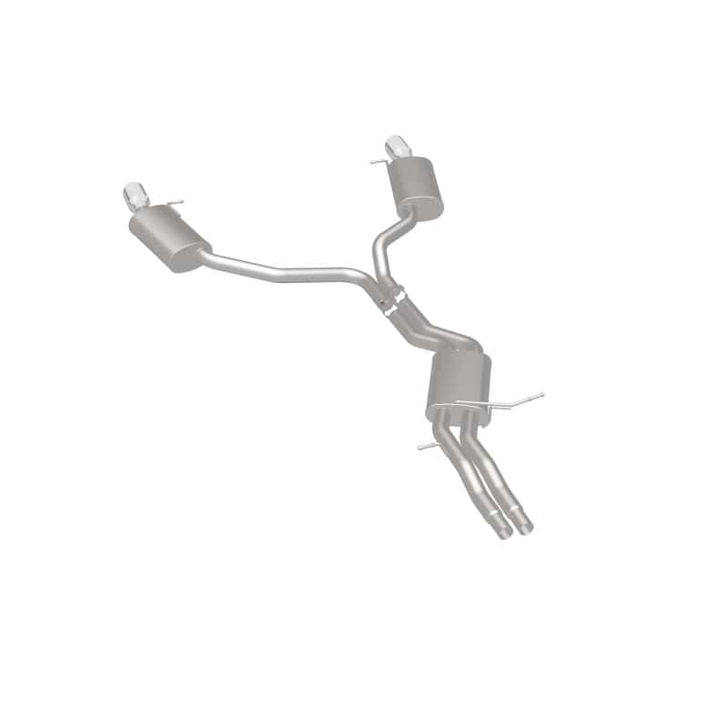 Magnaflow — MagnaFlow Sys C/B 12-15 Audi A6 / A7 3.0L V6 SS 2.5in Dual Split Rear Ext 4in Tips
Cat-Back - view 12