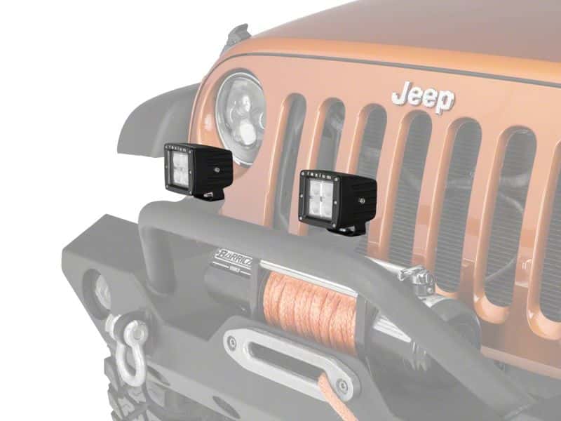 Raxiom — Raxiom 3-In Square 4-LED Off Road Light Flood Beam Universal (Some Adaptation May Be Required)
Light - view 2