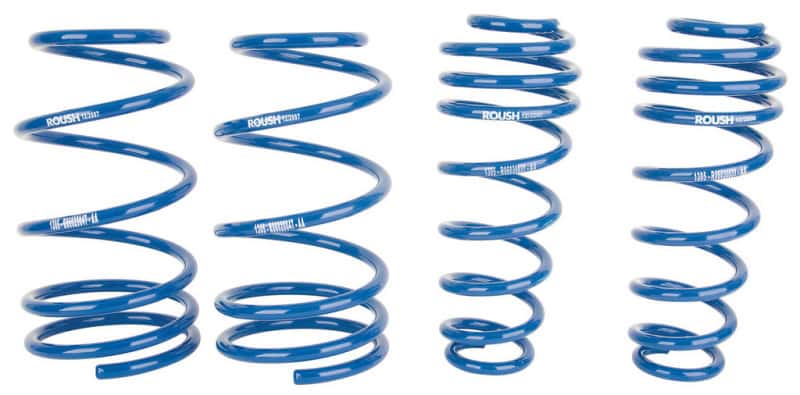 Roush — Roush 2005-2014 Ford Mustang V6/GT Lowering Spring Kit
Lowering Springs - view 1