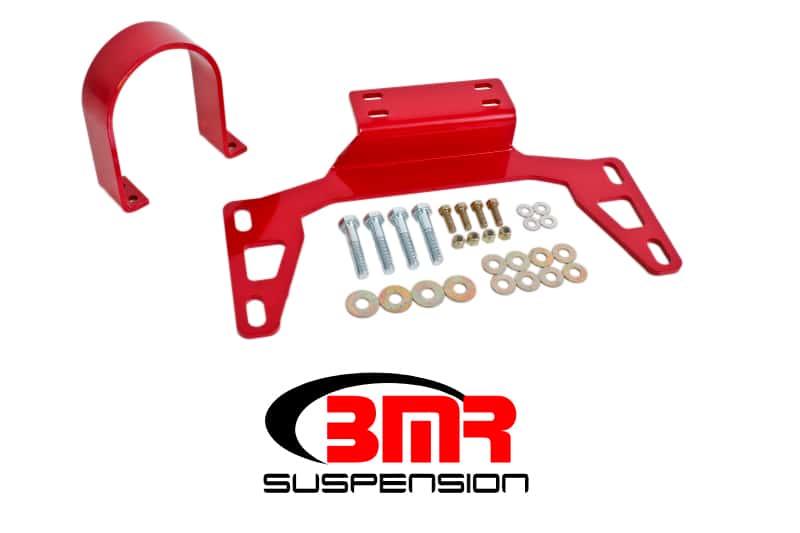 BMR Suspension — BMR 11-14 S197 Mustang Front Driveshaft Safety Loop - Red
Safety Loop - view 1