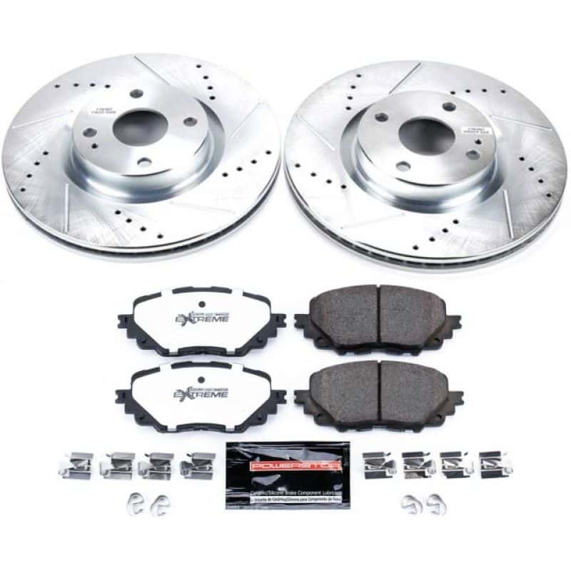 PowerStop — Power Stop 17-19 Fiat 124 Spider Front Z26 Street Warrior Brake Kit - view 1