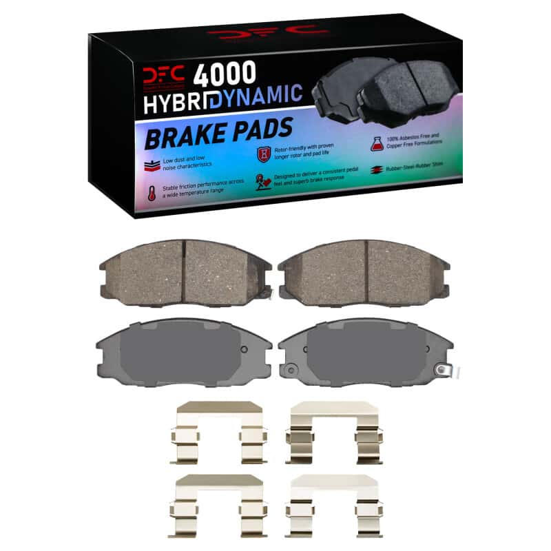 DFC — DFC 01-09 Hyundai XG300 Front 4000 HybriDynamic Brake Pads and Hardware Kit
DFC Brake Pad Set - view 1