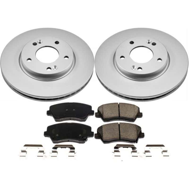 PowerStop — Power Stop 16-17 Hyundai Veloster Front Z17 Evolution Geomet Coated Brake Kit - view 1