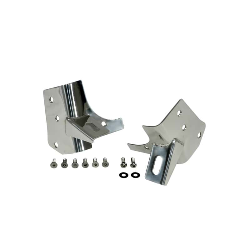 Rugged Ridge — Rugged Ridge 97-06 Jeep Wrangler Stainless Steel Windshield Light Brackets
WnshldHngLghtBrkt
OFFROAD_LIGHTING - view 2
