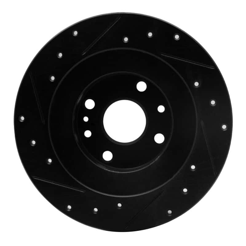 R1 Concepts — R1 01-05 Mazda Miata Rear Right Drilled & Slotted Black Brake Rotor
R1 Brake Rotor Drill - view 5