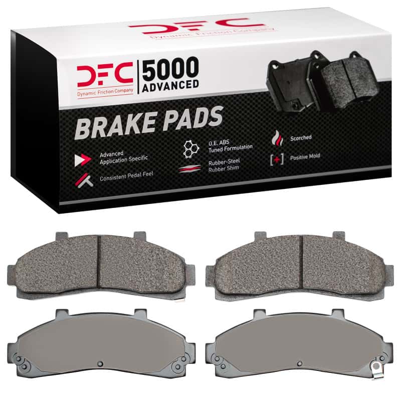 DFC — DFC 95-02 Ford Ranger (USA/Canada) Front 5000 Advanced Semi Metallic Brake Pads
DFC Brake Pad Set - view 1