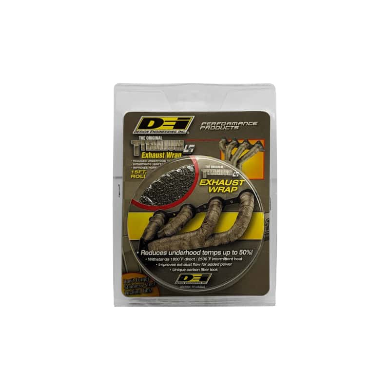 DEI — DEI Exhaust Wrap 2in x 15ft - Titanium
Exhaust Wrap Kit - view 5