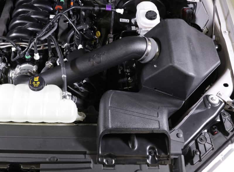 K&N Engineering — K&N 63 Series AirCharger Performance Intake 15-19 Ford F150 5.0L V8 F/I
Performance Air Inta
Air Intake System - view 5