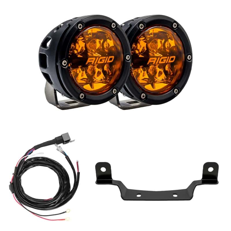 Rigid Industries — Rigid Industries 2017+ Polaris Pro R/Turbo R Revolve Amber PRO A-Pillar Light Kit
RZR 360 AMB APLR KIT - view 1