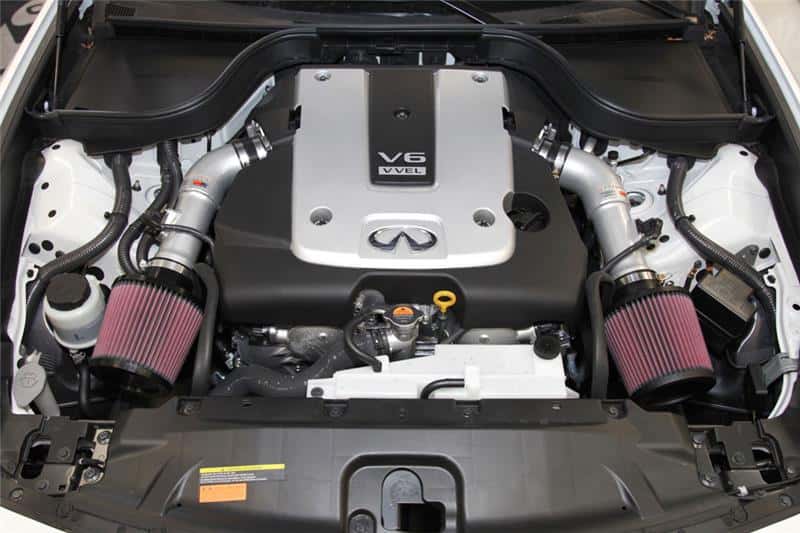 K&N Engineering — K&N 09-10+Nissan/Infiniti 370z/G37 V6-3.7L Typhoon Intake
Performance Air Inta
Air Intake System - view 2
