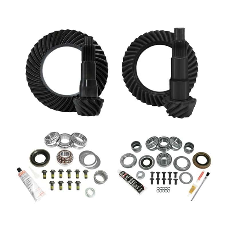 Yukon Gear & Axle — Yukon Gear & Install Kit Package For Jeep JL Non-Rubicon w/ D30 FR & D35 RR in a 5.13 Ratio
Gear & Install Pkg
Gear/Install Pkg - view 2