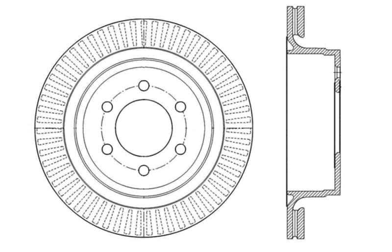 Stoptech — StopTech Slotted & Drilled Sport Brake Rotor
Disc Brake Rotor
Slot/Drill Rotor - view 4
