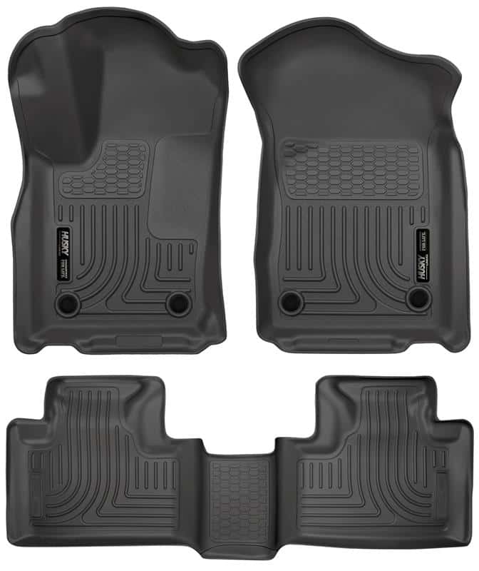 Husky Liners — Husky Liners 16-22 Dodge Durango Weatherbeater Black Front & 2nd Seat Floor Liners
Floor Liners - view 1