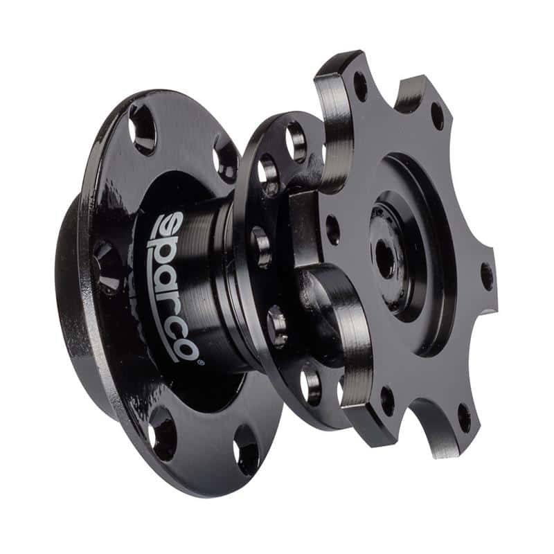 SPARCO — Sparco Steering Wheel Quick Release Tuning Blk - view 1