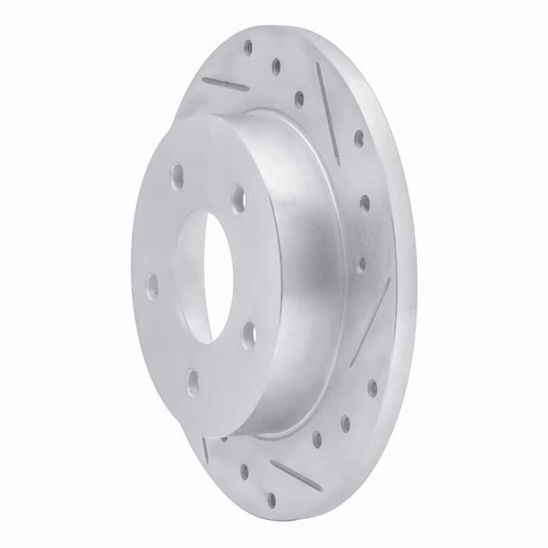 R1 Concepts — R1 84-88 Pontiac 6000 Rear Right Drilled & Slotted Silver Brake Rotor
R1 Brake Rotor Drill - view 2