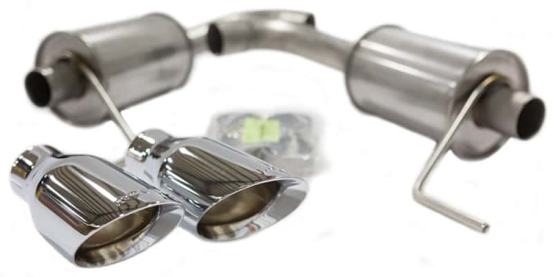Roush — Roush 2015-2024 Ford Mustang 3.7L/2.3L V6/I4 Exhaust Kit w/ Round Tips - view 3