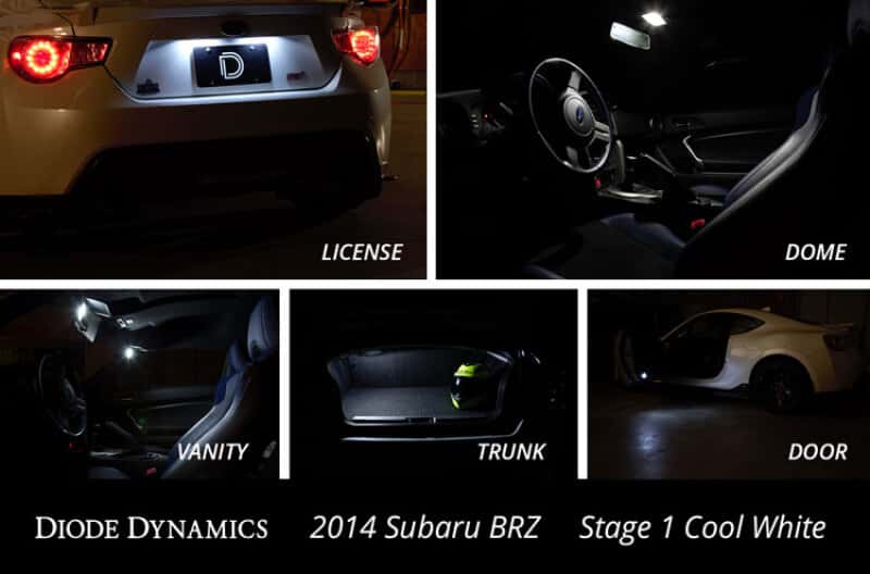 Diode Dynamics — Diode Dynamics Subaru BRZ Interior Kit Stage 1 - Blue - view 4