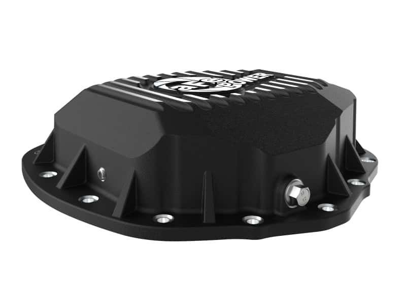 aFe — aFe 2020 Chevrolet Silverado 2500 HD Rear Differential Cover Black ; Pro Series w/ Machined Fins
Differential Cover - view 5