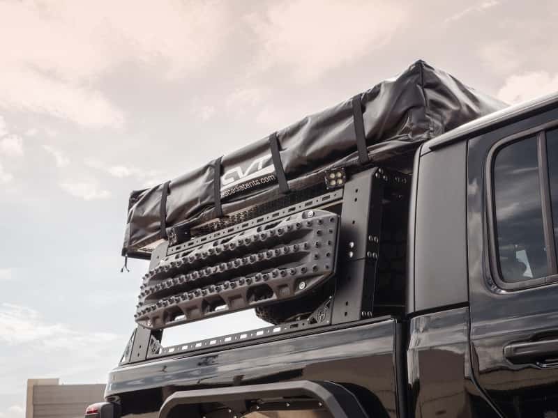 Road Armor — Road Armor Universal 5ft Bed TRECK Adj Bed Rack - Tex Blk (w/o Brackets) - view 1