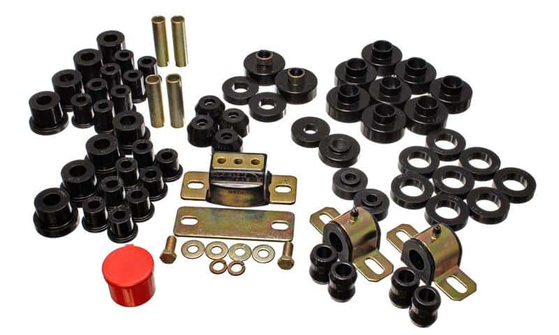 Energy Suspension — Energy Suspension 76-79 Jeep CJ/CJ7 Black Hyper-Flex Master Bushing Set
Master Bushing Kit - view 4
