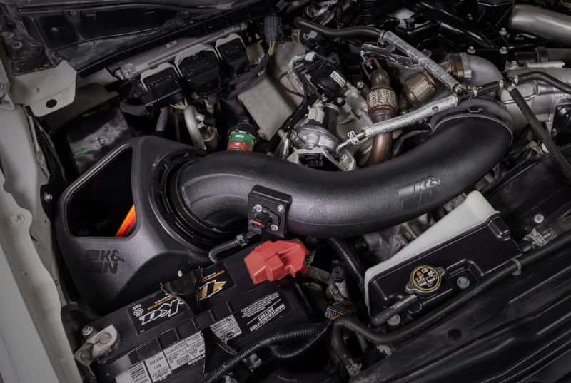 K&N Engineering — K&N 17-19 Ford F250/F350 SD 6.7L Diesel NextGen Dry Flow Cold Air Intake
NEXTGEN DIESEL DRYFL - view 5
