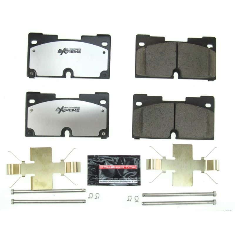 PowerStop — Power Stop 2019 Chevrolet Silverado 1500 Front Z36 Truck & Tow Brake Pads w/Hardware
Z36 Brake Pads - view 1