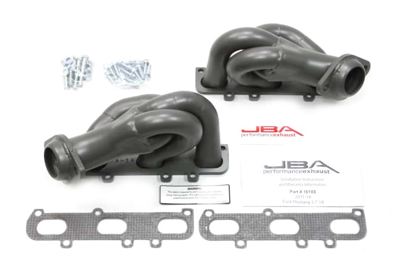 JBA — JBA 11-17 Ford Mustang 3.7L V6 1-5/8in Primary Ti Ctd Cat4Ward Header
Exhaust Header - view 1