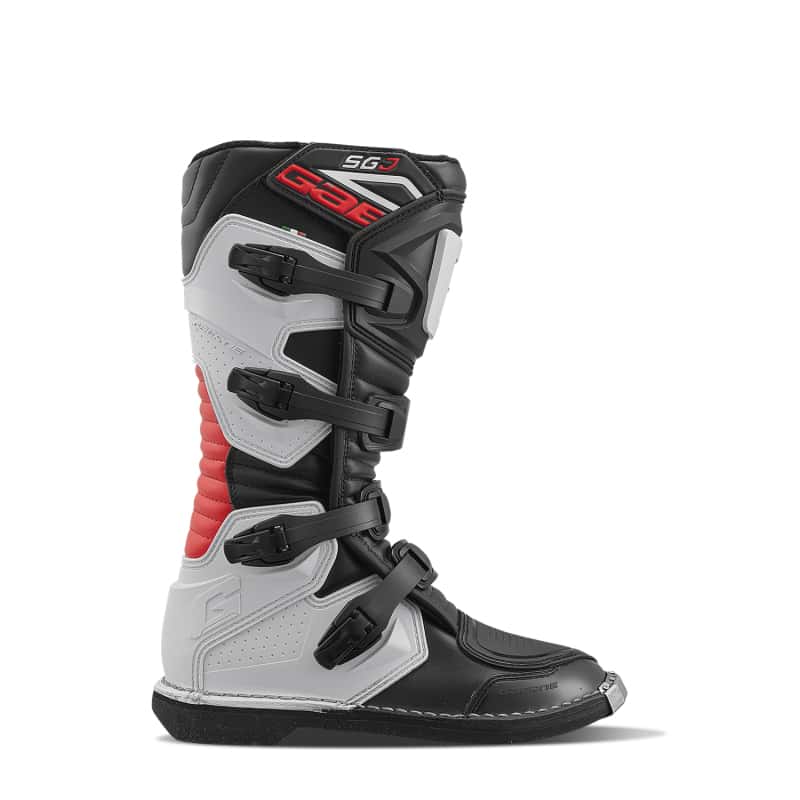 Gaerne — Gaerne SGJ Boot Black/White/Red Size Youth - 6.5 - view 1