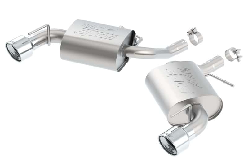 Borla — Borla 2016 Chevy Camaro 2.0L Turbo AT/MT ATAK Rear Section Exhaust
Axle-Back System - view 4