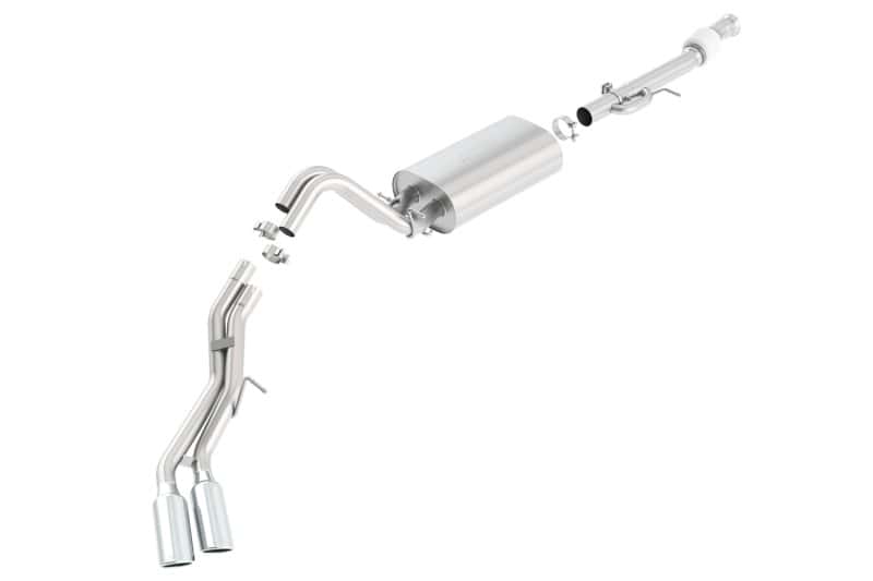 Borla — Borla 15-16 Cadillac Escalade ESV 6.2L Auto Trans Dual Round Rolled Truck Side Exit Catback Exhaust
Cat-Back System
ExhstSysKt - view 3