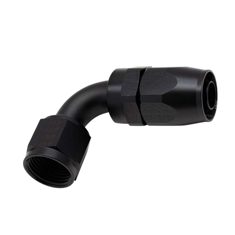 DeatschWerks — DeatschWerks 10AN Female Swivel 90-Degree Hose End CPE - Anodized Matte Black
Lines & Fittings - view 1