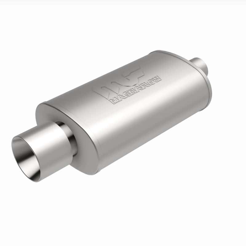 Magnaflow — MagnaFlow Muffler W/Tip Mag SS 14X5X8 2.25/4.
Straight Through - view 7