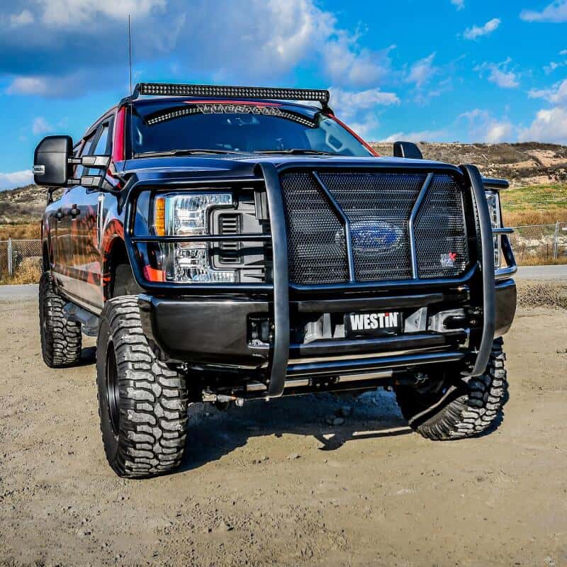 Westin — Westin 2017-2018 Ford F-250/350 HDX Grille Guard - Black
Grille Guard - view 4