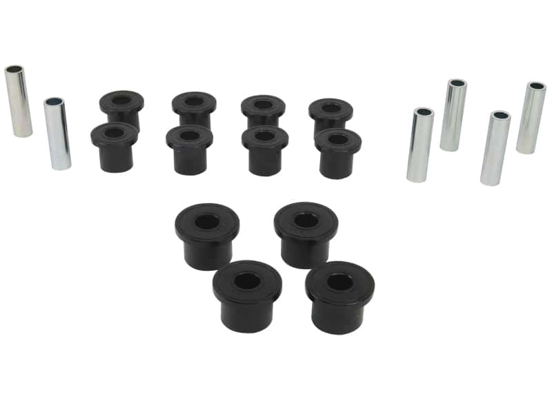 Whiteline — Whiteline 1987-1995 Jeep Wrangler Spring - Eye Front/Rear And Shackle Bushing
Bushing Kit - view 3