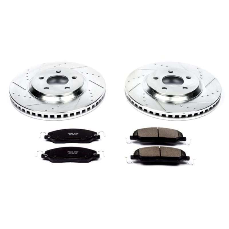 PowerStop — Power Stop 05-10 Ford Mustang Front Z23 Evolution Sport Brake Kit - view 1