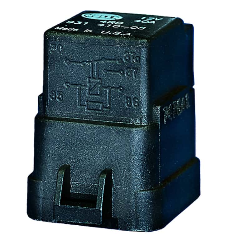 Hella — Hella Relay 12V 20/40A Spdt Res Wthr - view 2