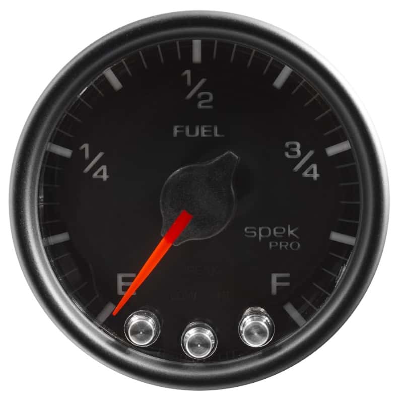 AutoMeter — Autometer Spek-Pro Gauge Fuel Level 2 1/16in 0-270 Programmable Blk/Blk
GA 2" FUEL BCB SPEK - view 3