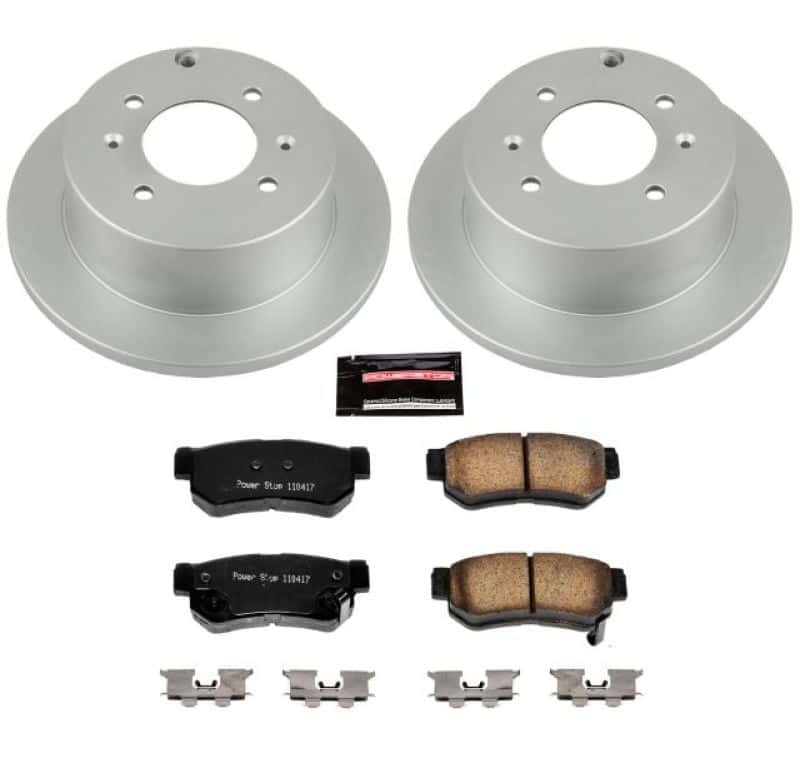 PowerStop — Power Stop 99-05 Hyundai Sonata Rear Z17 Evolution Geomet Coated Brake Kit - view 1