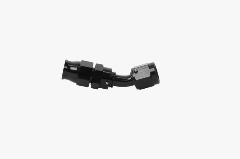 Aeromotive — Aeromotive PTFE Hose End - AN-06 - 45 Deg - Black Anodized
Hose End - view 1