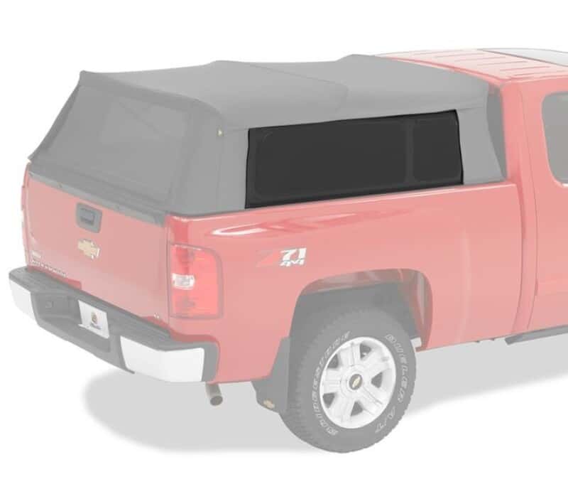 Bestop — Bestop 07-18 Jeep Wrangler JK 4-Door Window Set (Premium Black Twill Fits Trektop 54923)
Window Set - view 1